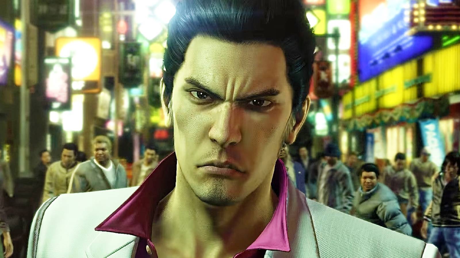 Kazuma Kiryu from the Yakuza/Like a Dragon franchise.