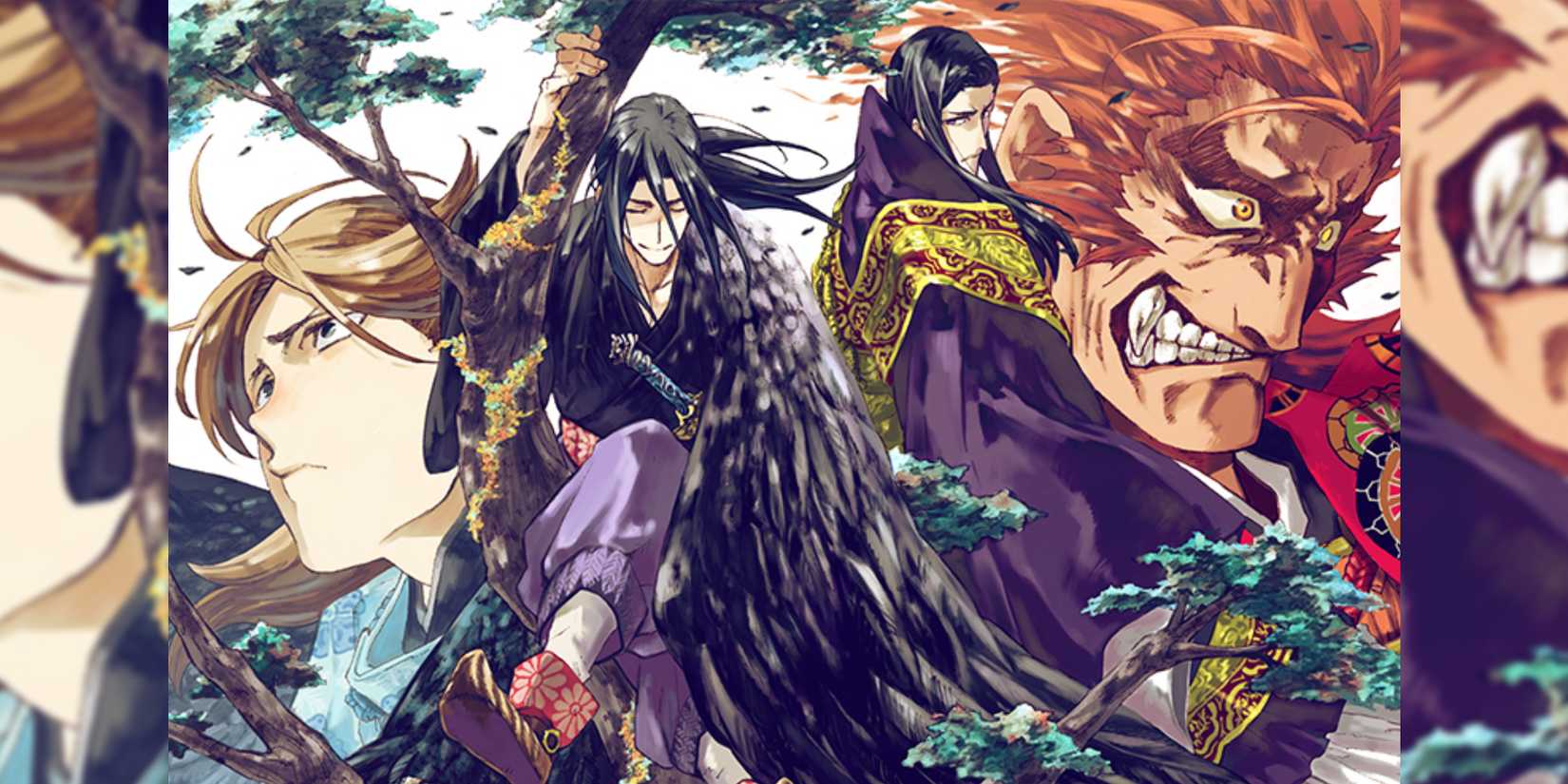 Yatagarasu Historical fantasy novel Seinen