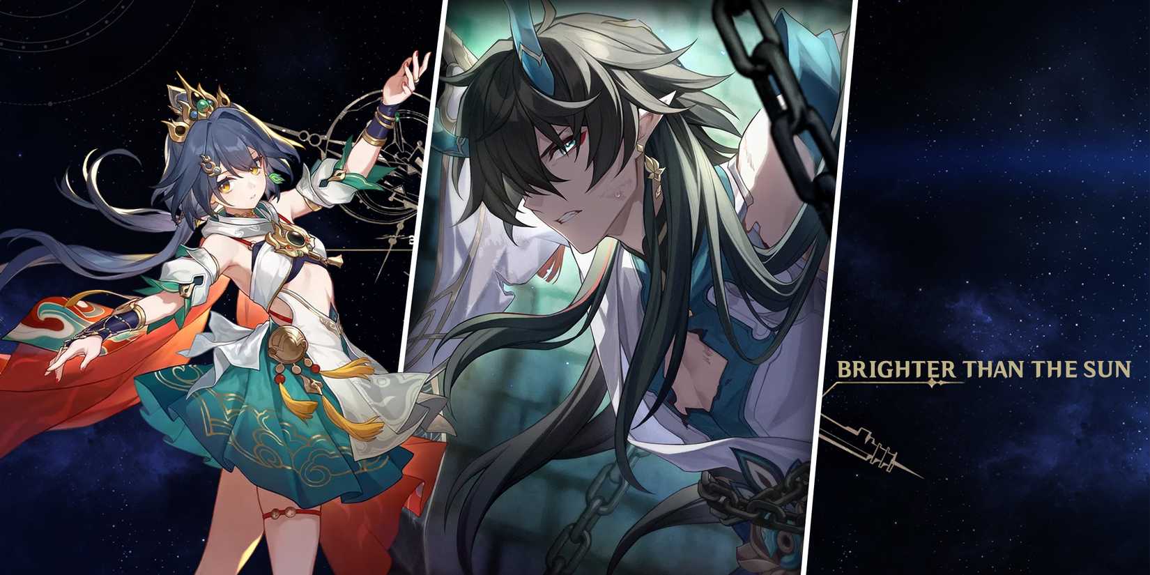 yunli using brighter than the sun light cone in honkai star rail