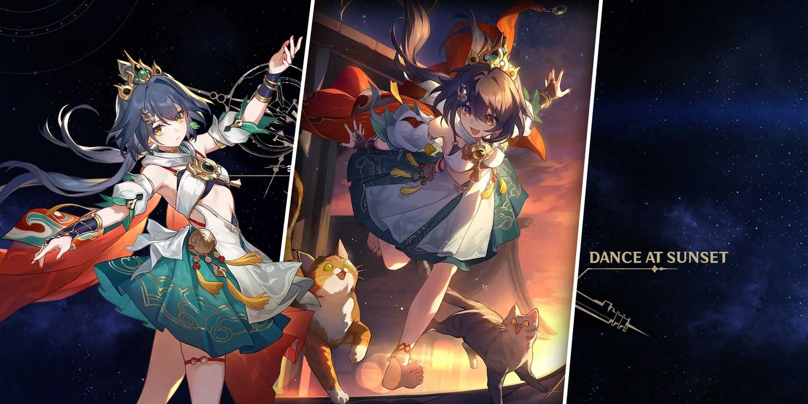 yunli using dance at sunset light cone in honkai star rail