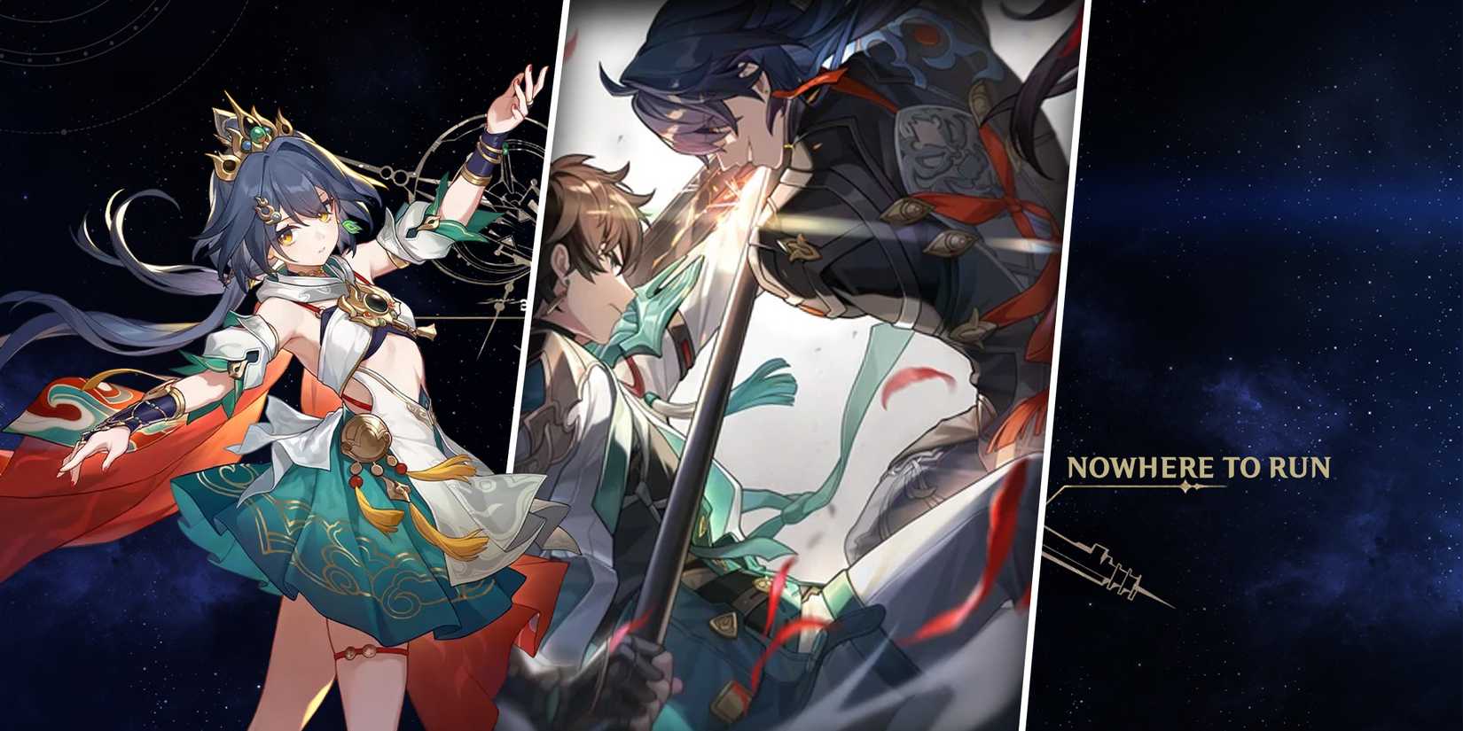 yunli using nowhere to run light cone in honkai star rail