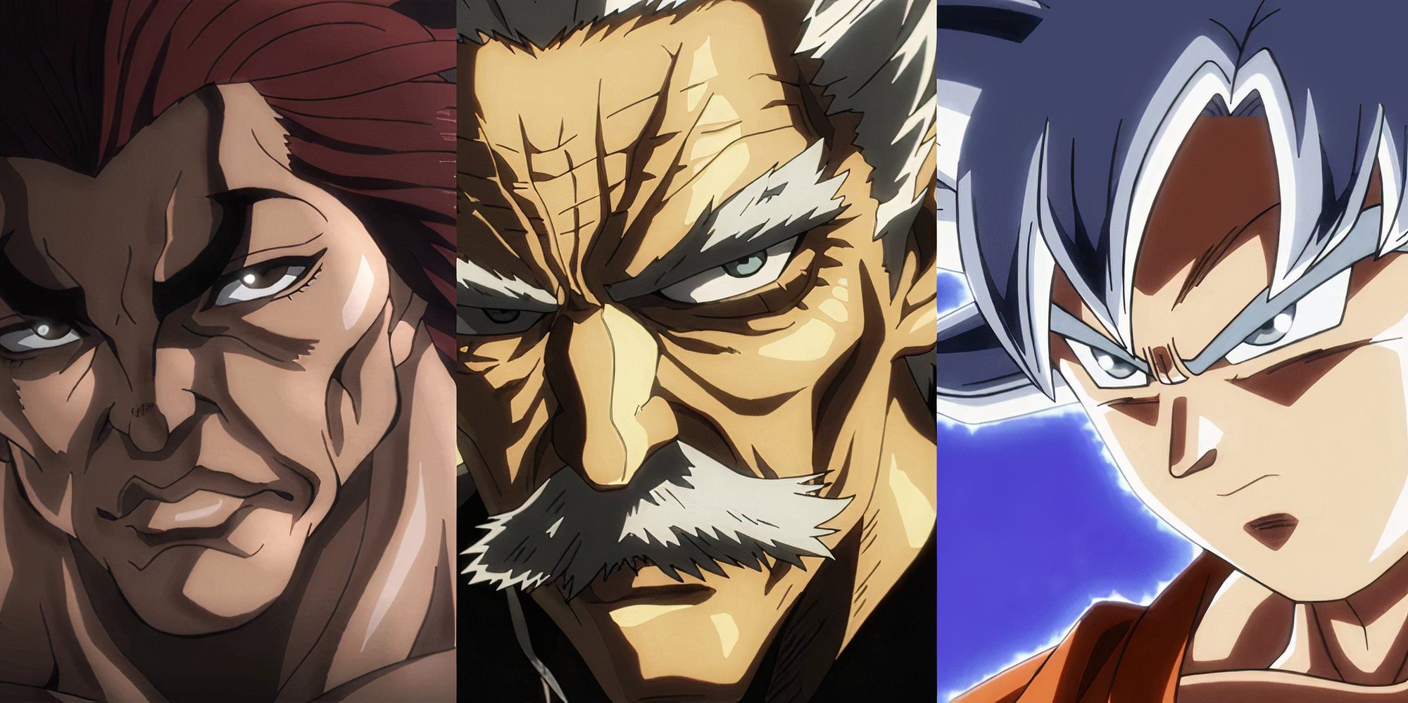 Yuujiro Baki, Silver Fang, One Punch Man, Goku, Dragon Ball Super