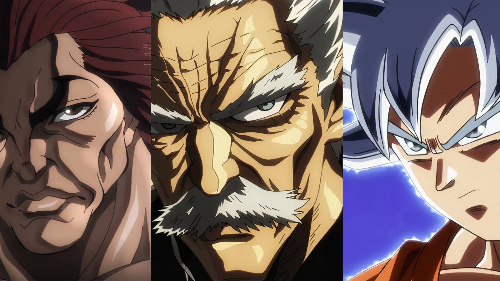 Yuujiro Baki, Silver Fang One Punch Man, Goku Dragon Ball Super