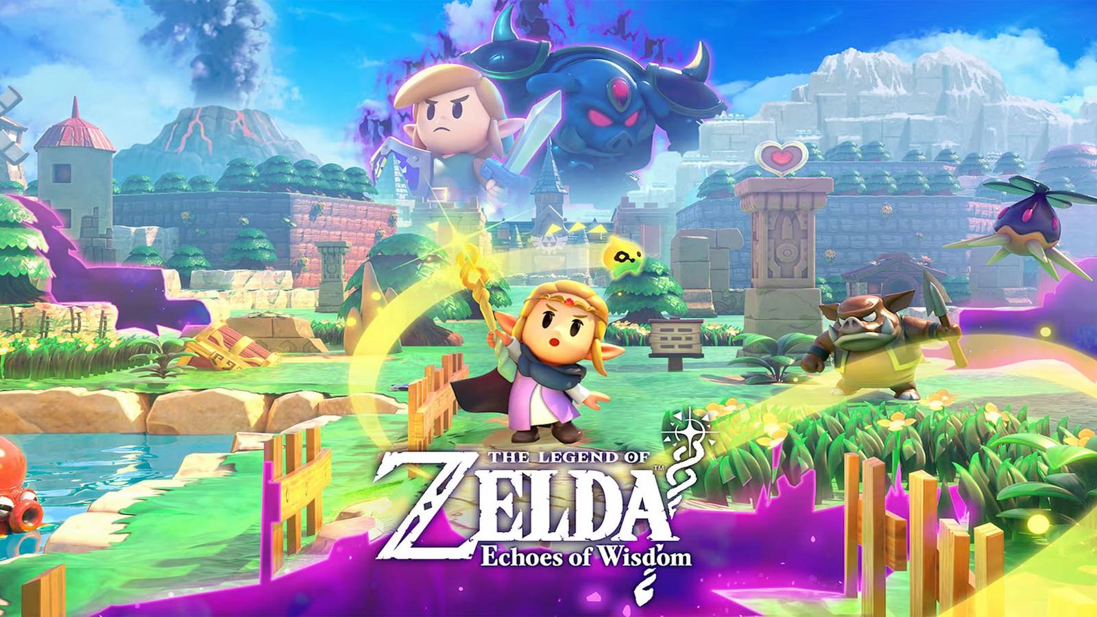 Zelda Echoes of Wisdom main cover art