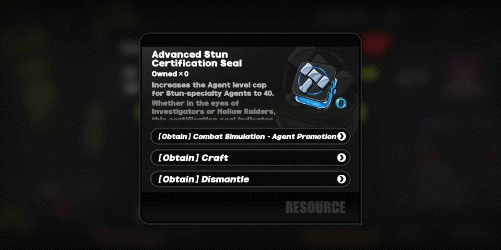 agent ascension materials in zenless zone zero.