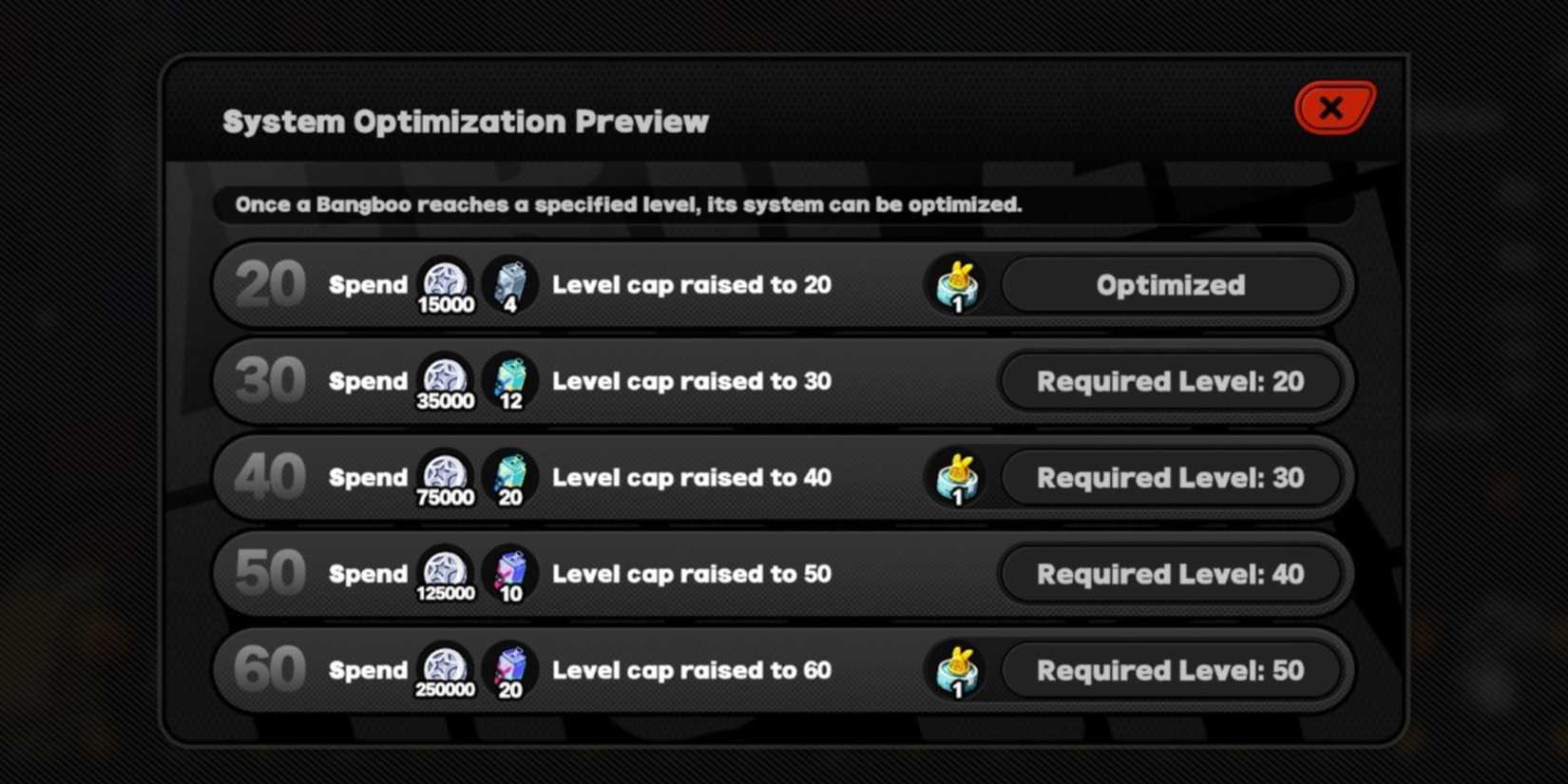 bangboo upgrade rewards in zenless zone zero.