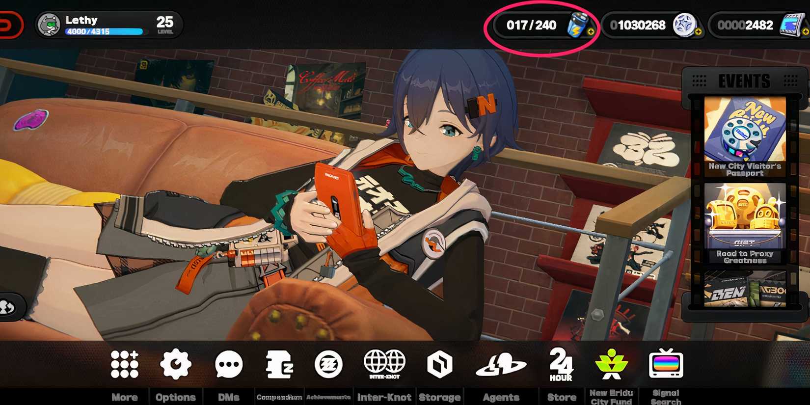 Zenless Zone Zero Battery