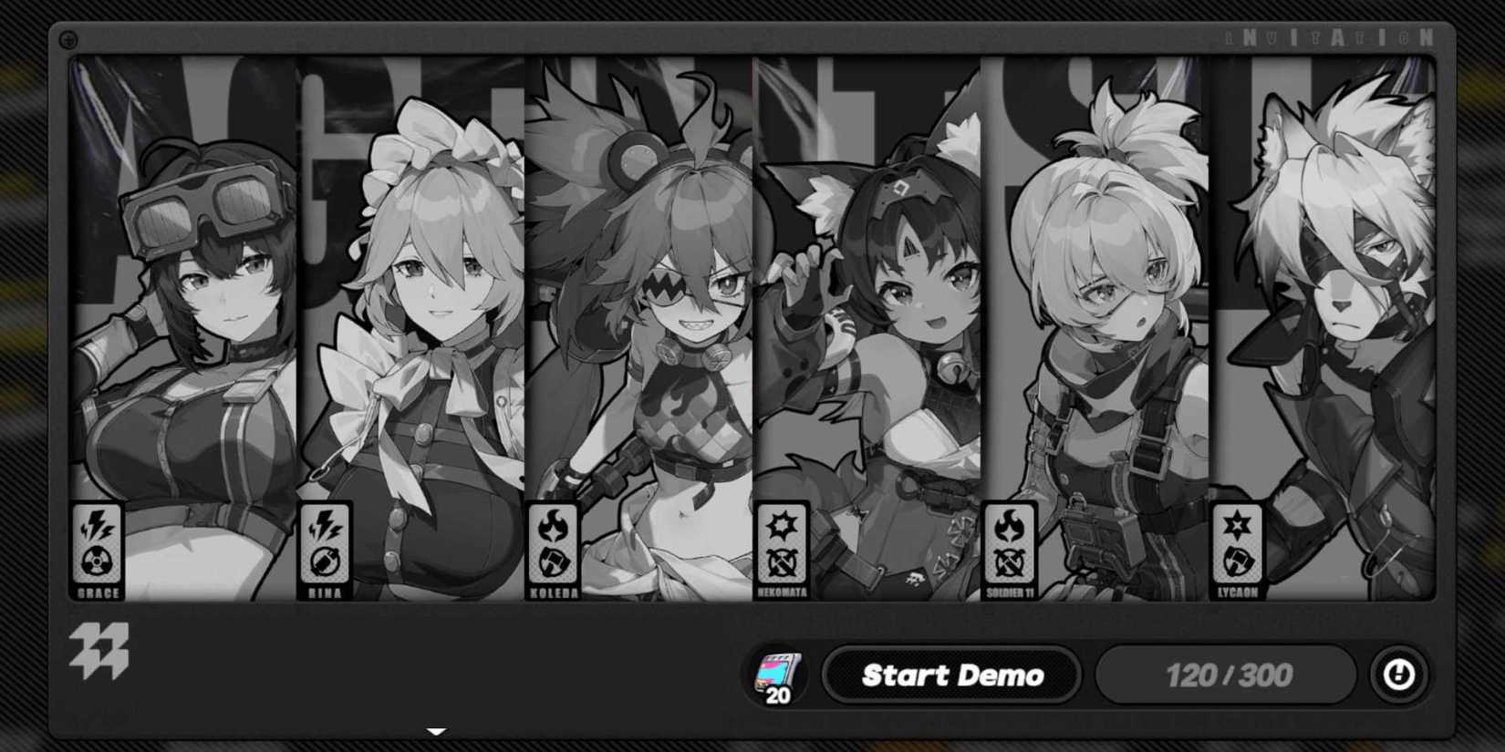 Zenless Zone Zero Character Selector