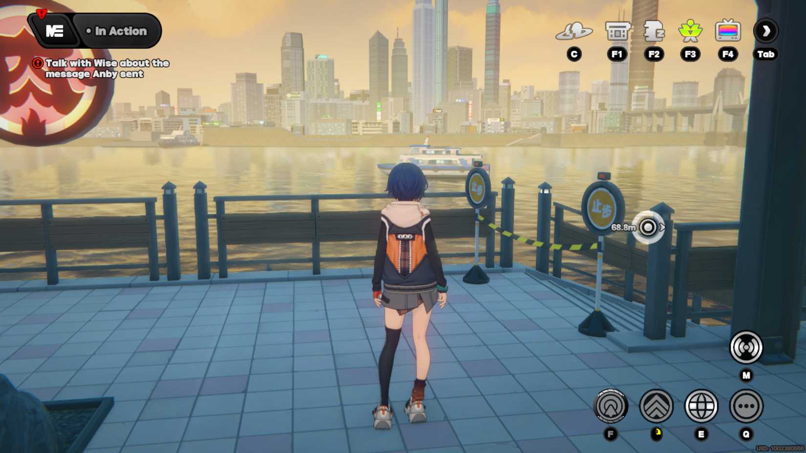 Image of the back area of Coff cafe in Zenless Zone Zero