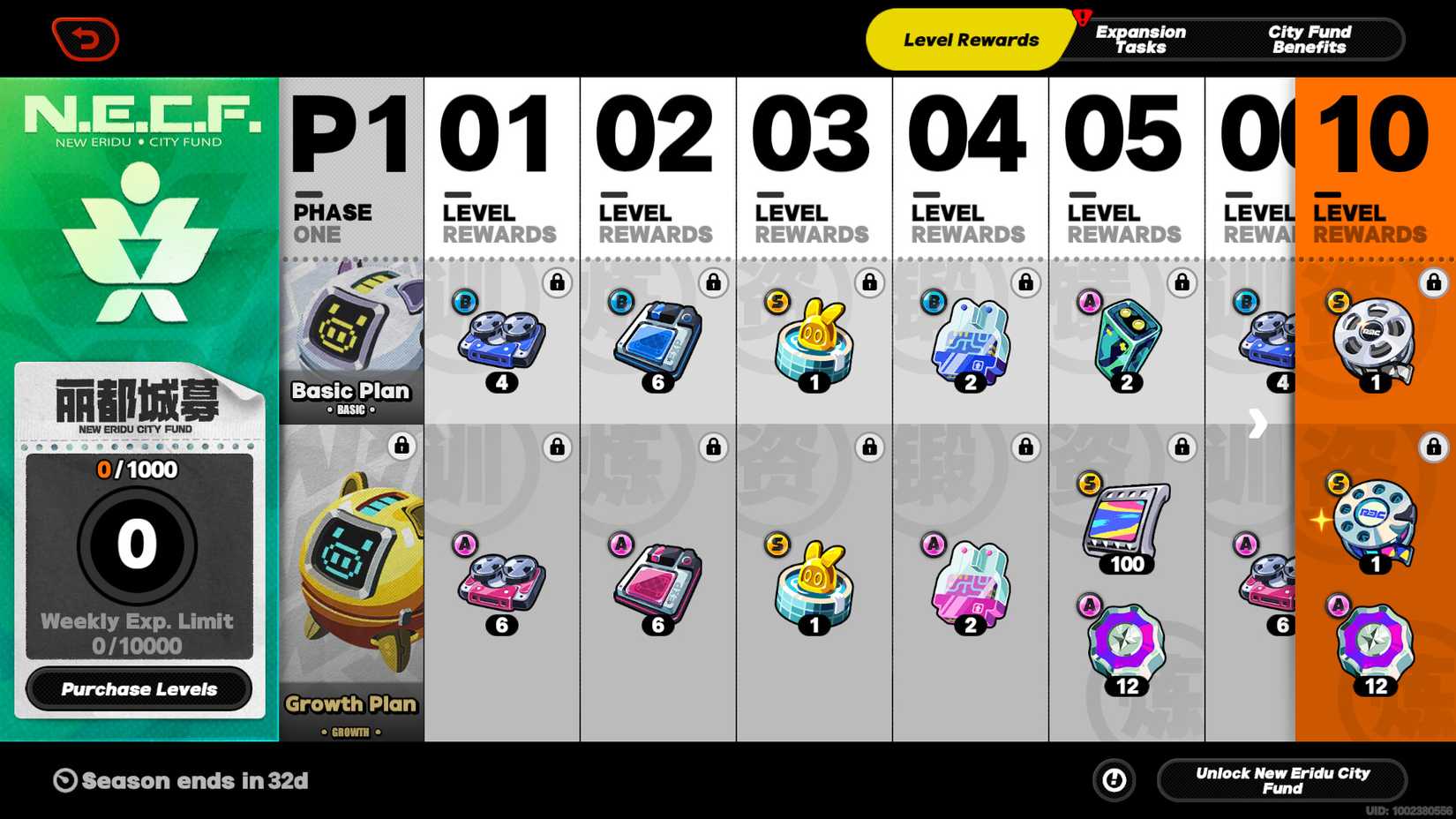 Image of the New Eridu City Fund in Zenless Zone Zero