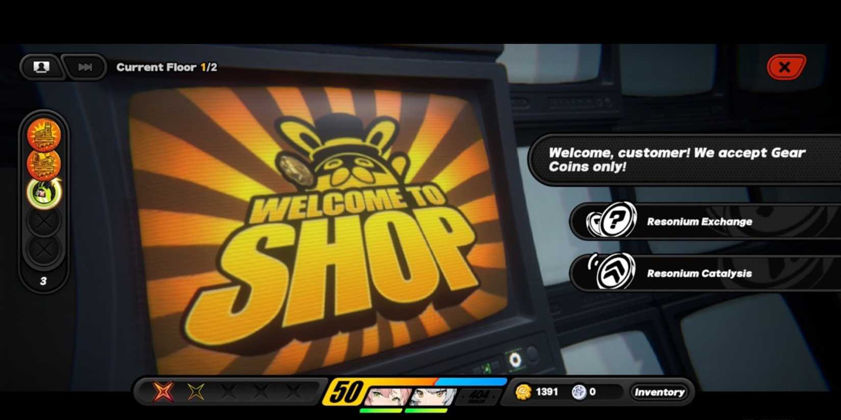 the hollow shop in hollow zero of zenless zone zero.