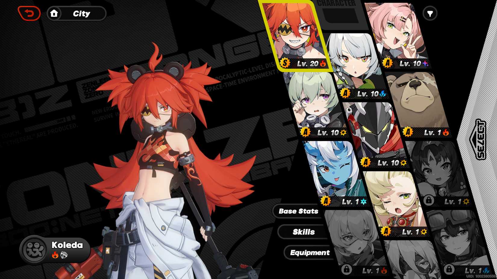 Image of the 5-Star character Koleda in Zenless Zone Zero