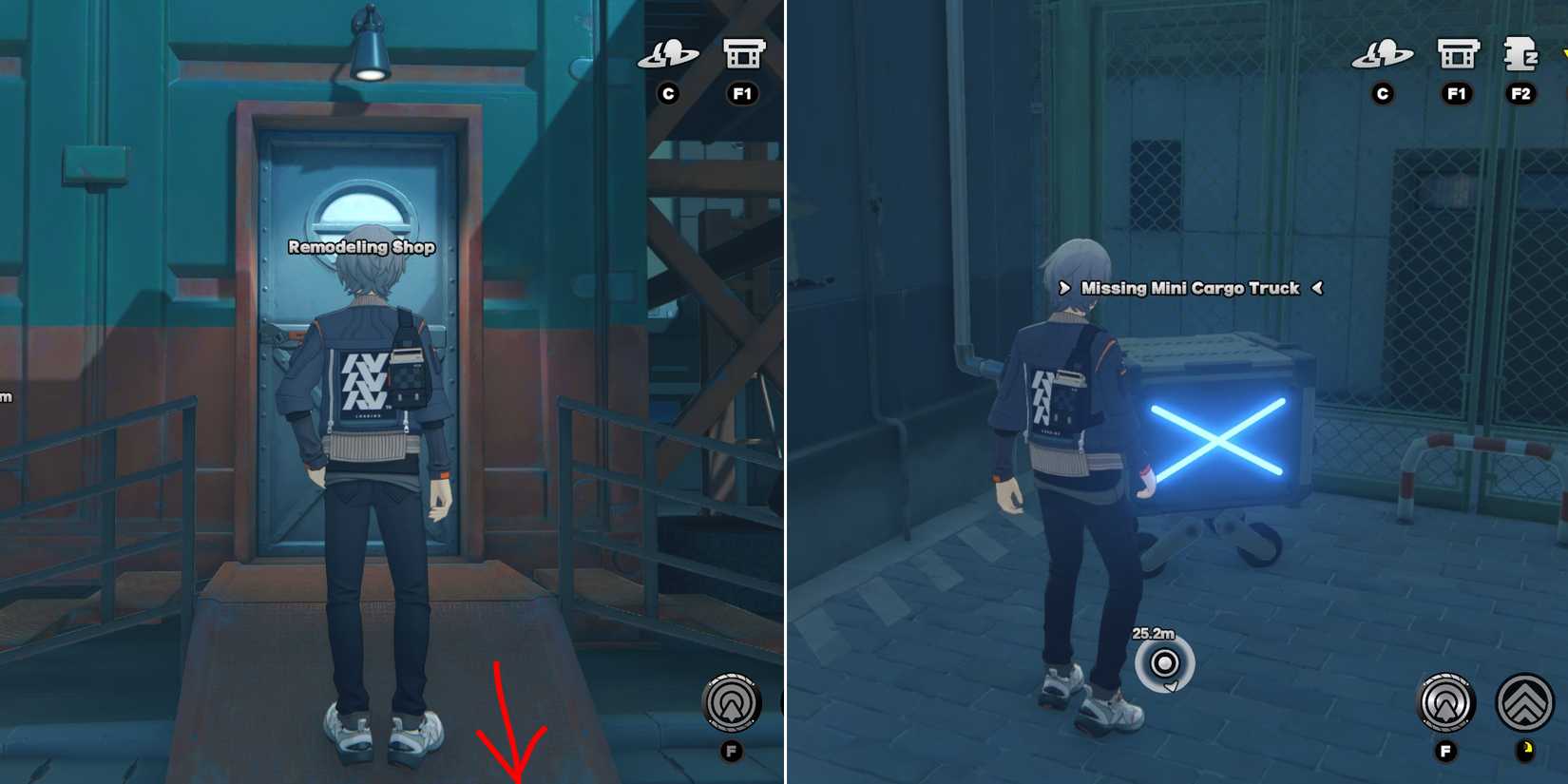 zenless zone zero missing mini cargo truck location 1 in sixth street