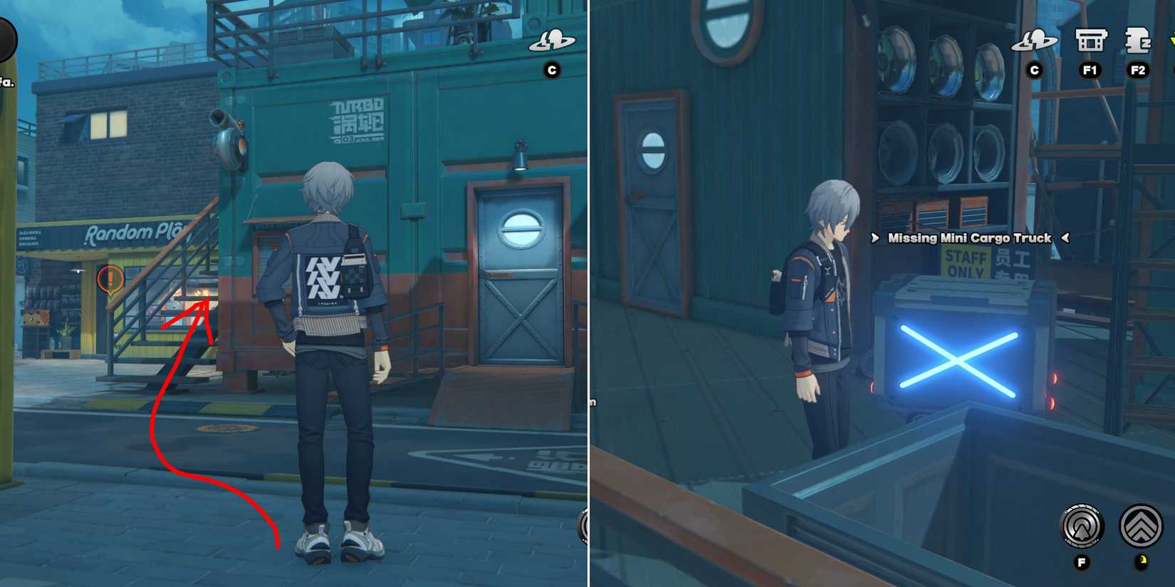 zenless zone zero missing mini cargo truck location 2 in sixth street