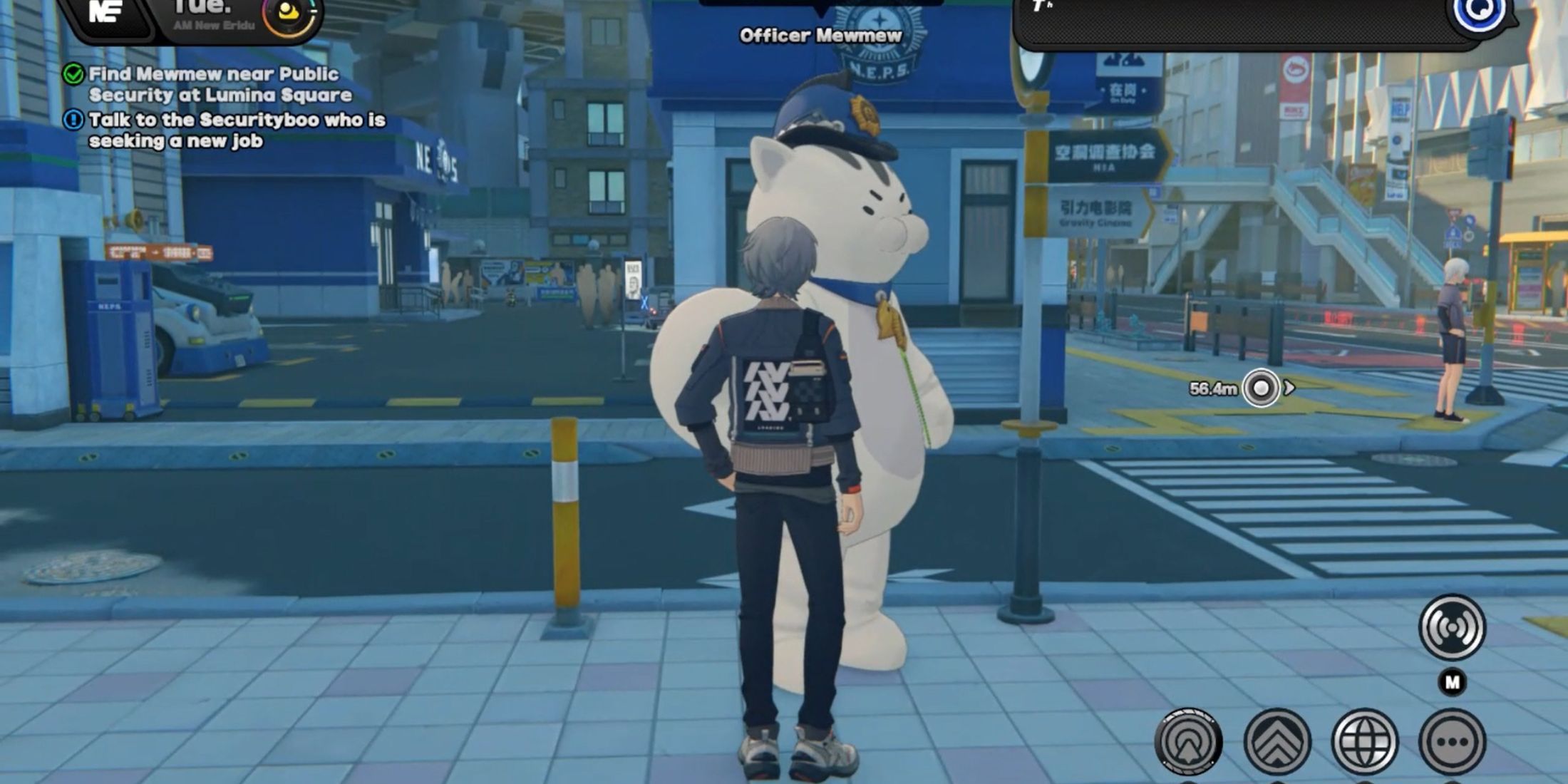 Zenless Zone Zero- Officer Mewmew Missions In Lumina Square