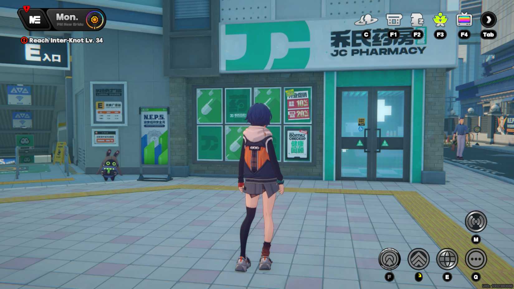 Image of the pharmacy in Zenless Zone Zero