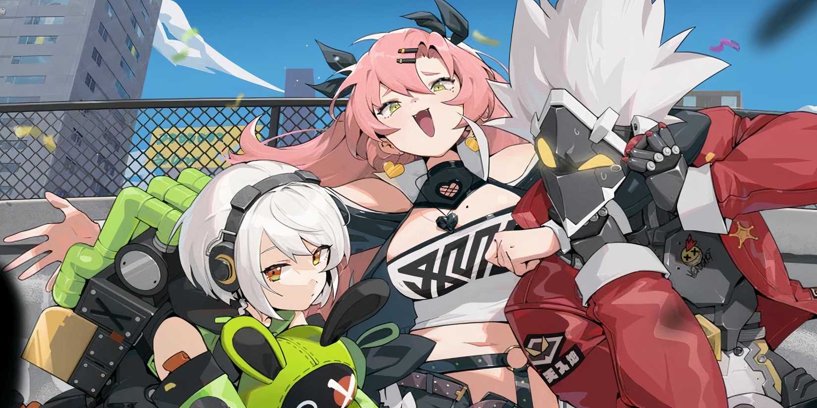 Zenless Zone Zero agents Nicole anby demara billy kid