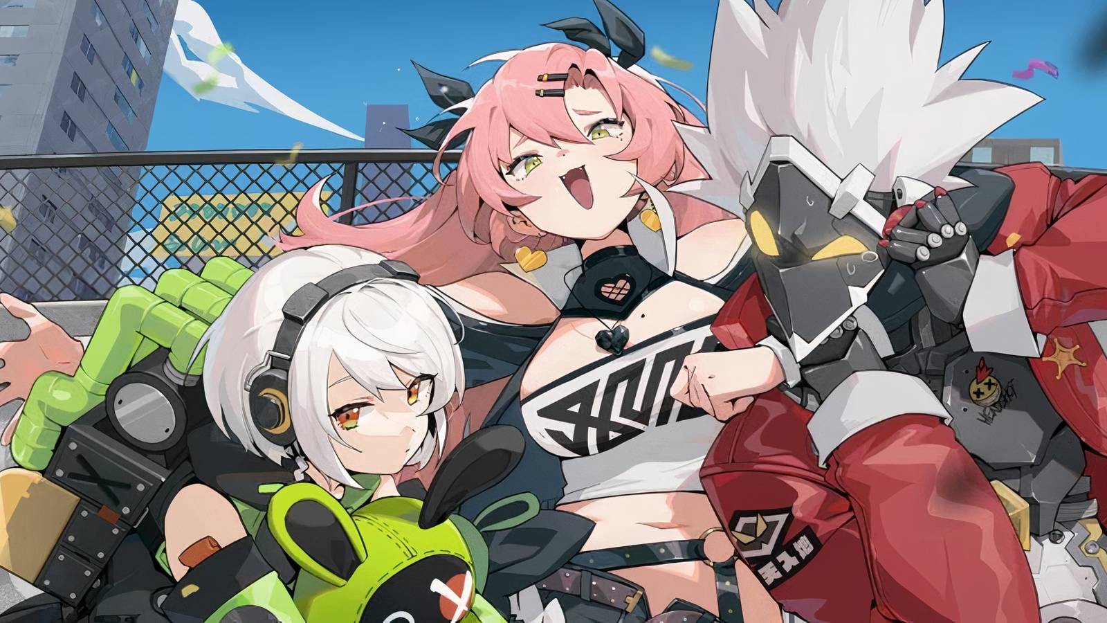 Zenless Zone Zero agents Nicole anby demara billy kid