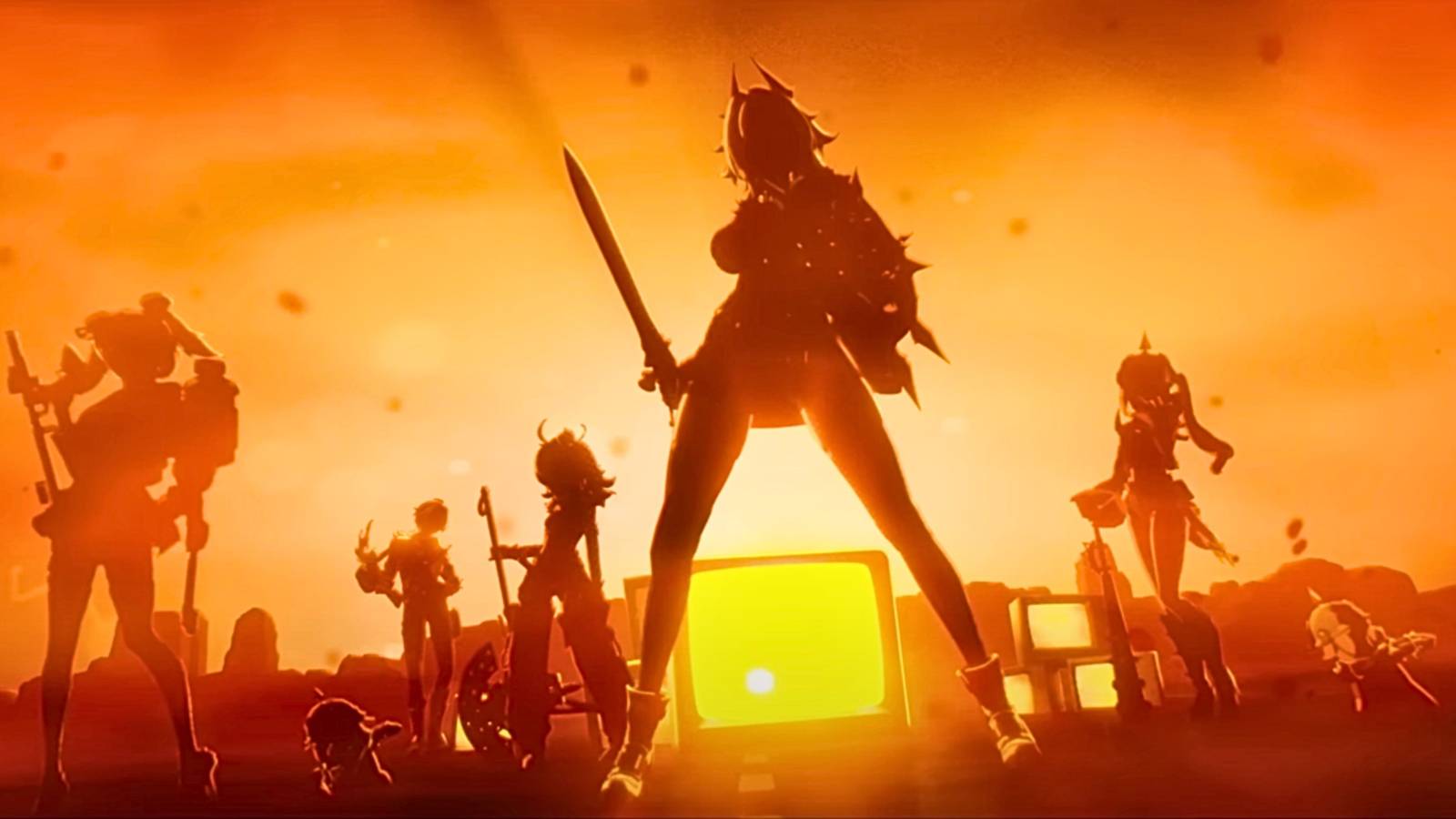 the w-engine and weapons in zenless zone zero.