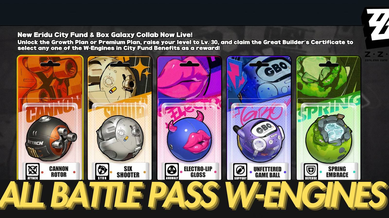 Zenless Zone Zero_ Best W-Engine In The New Eridu City Battlepass