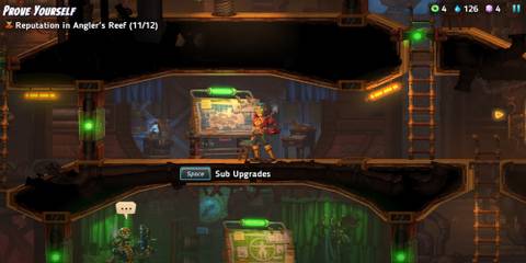 The Sub Upgrade Board Location In The Sub