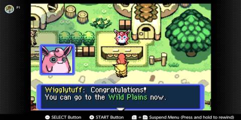 The Player Getting A New Friend Area in Pokemon Mystery Dungeon