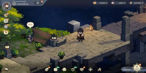 The Player Standing In Elysium 