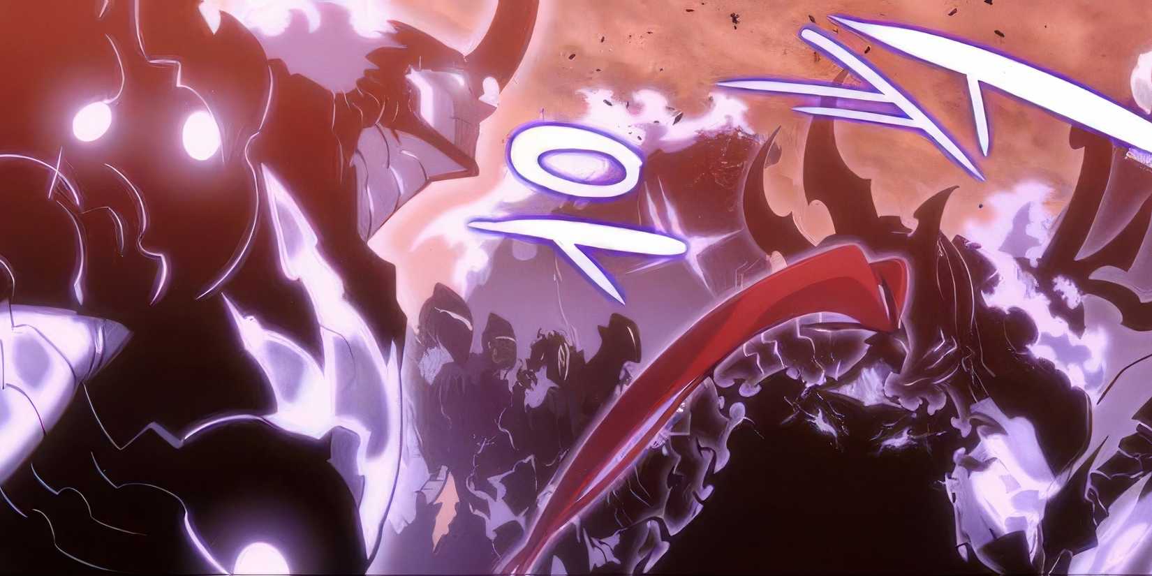 Cuộc chiến Monarch trong Solo Leveling là một arc gây tranh cãi