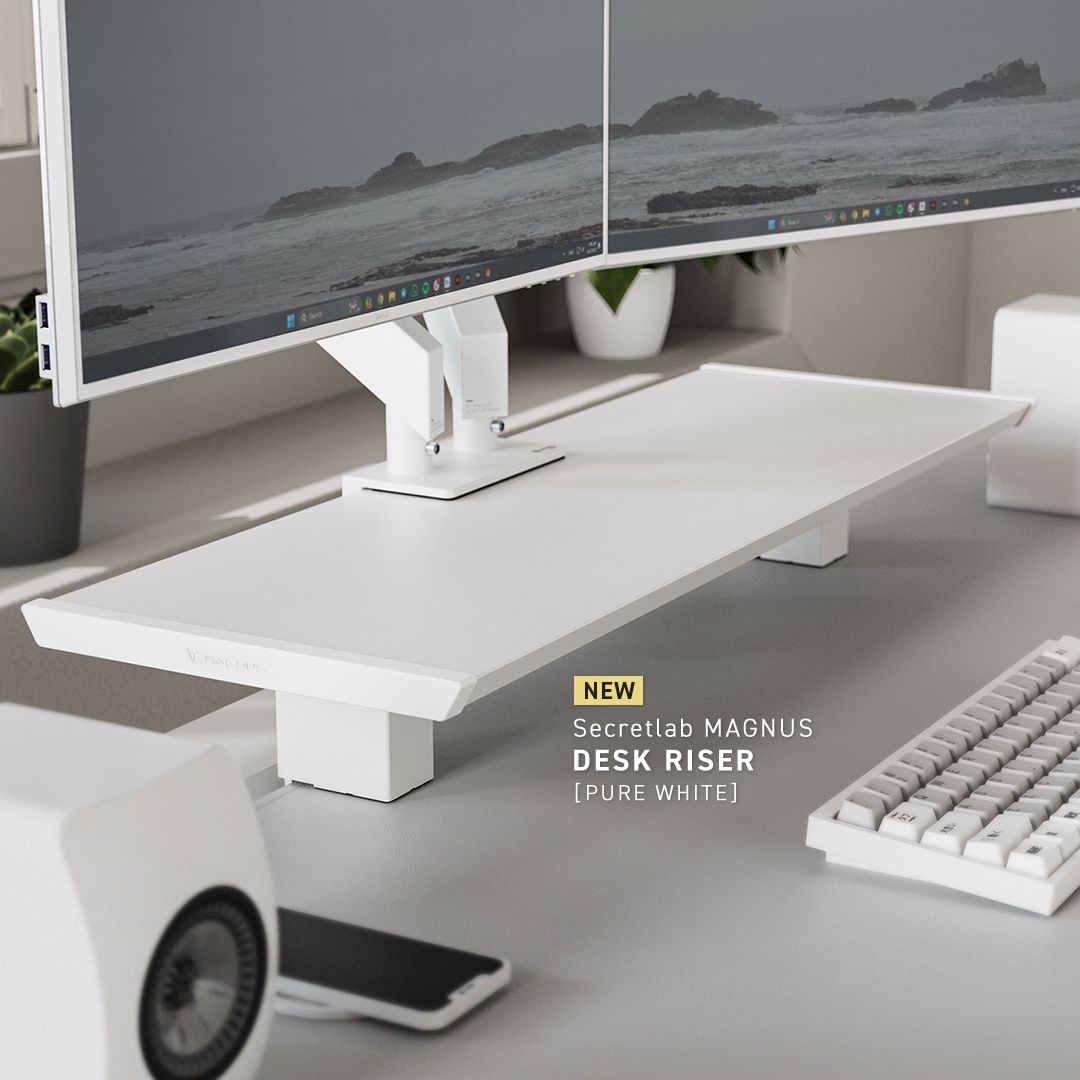 Secretlab MAGNUS Pro Pure White Sit-to-Stand Metal Desk Review