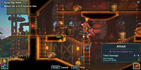 A Character Fighting During A Mission