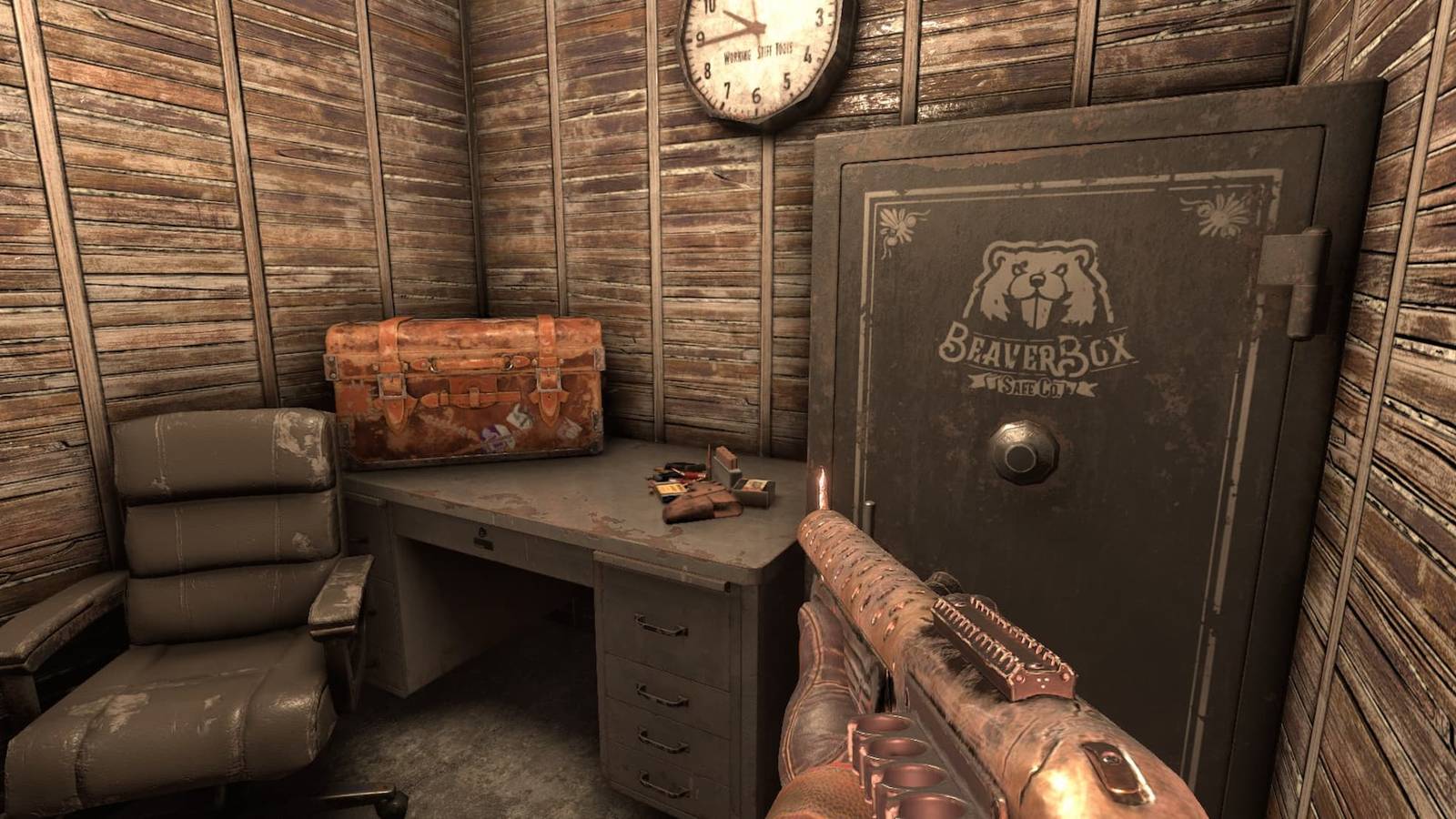 Loot containers in a house basement in 7 Days To Die