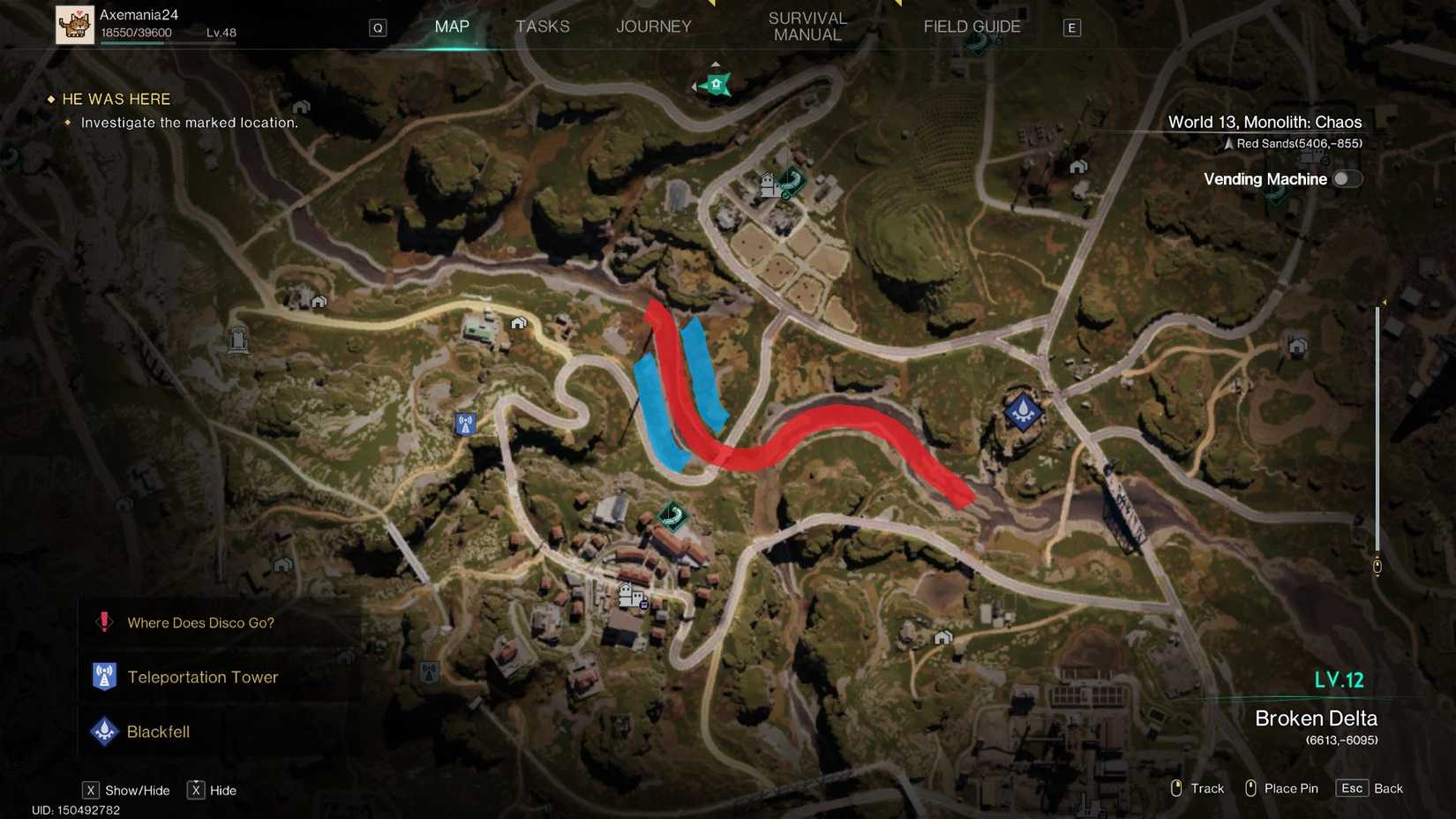 Locations for the ingredients of Nalcott Easter Egg in Once Human