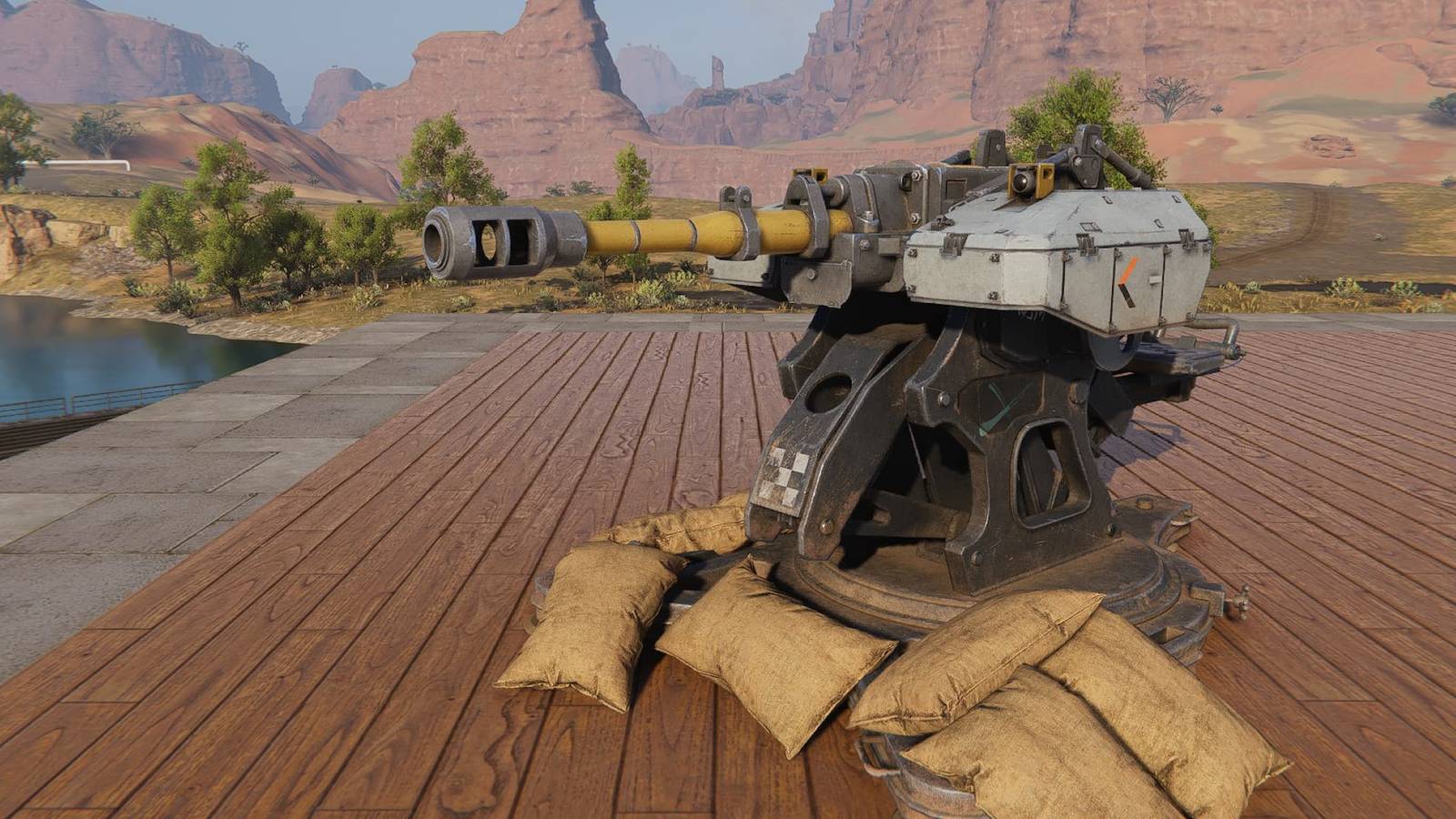 A Gatling Cannon in Once Human