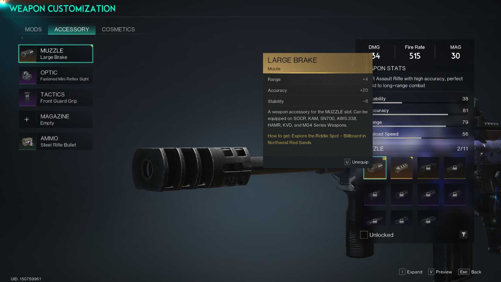 The Large Break's description in Once Human