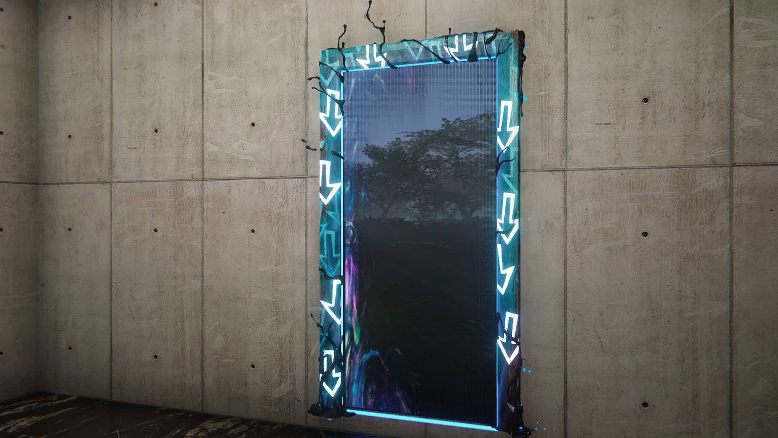 A Strange Door portal in Once Human