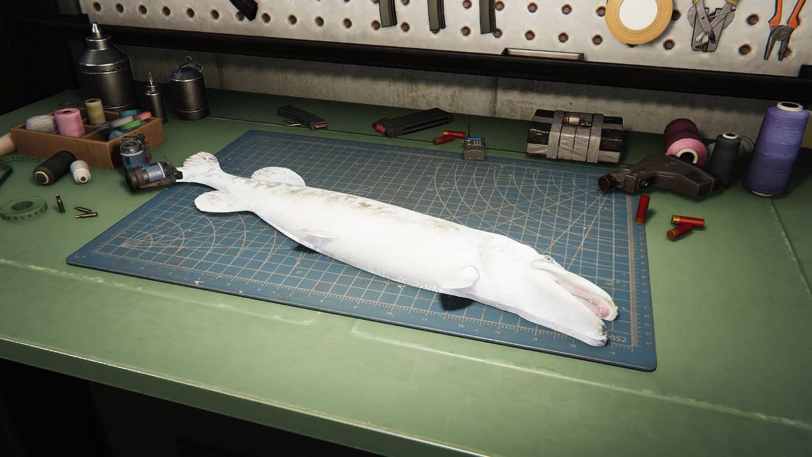 The Frozen Northern Pike on Once Human's crafting table