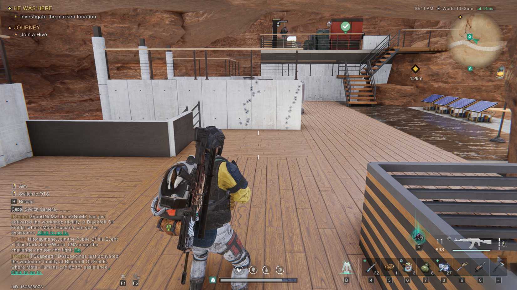 Recoil pattern of the KAM Pioneer in Once Human