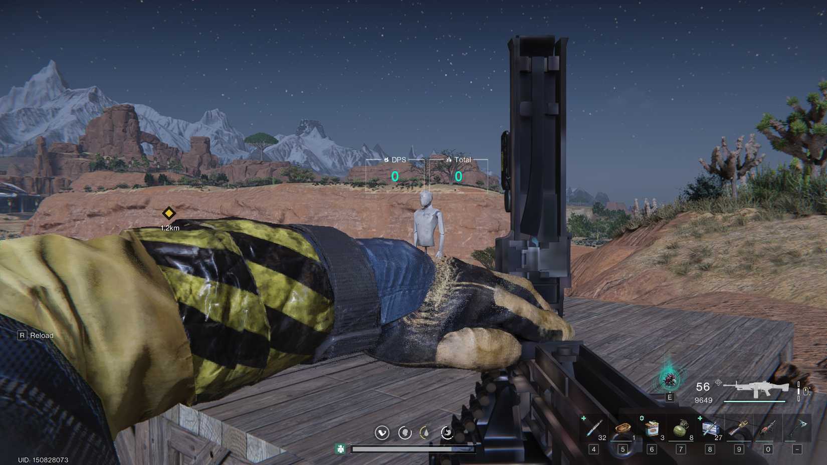 Reloading an MG4 in Once Human