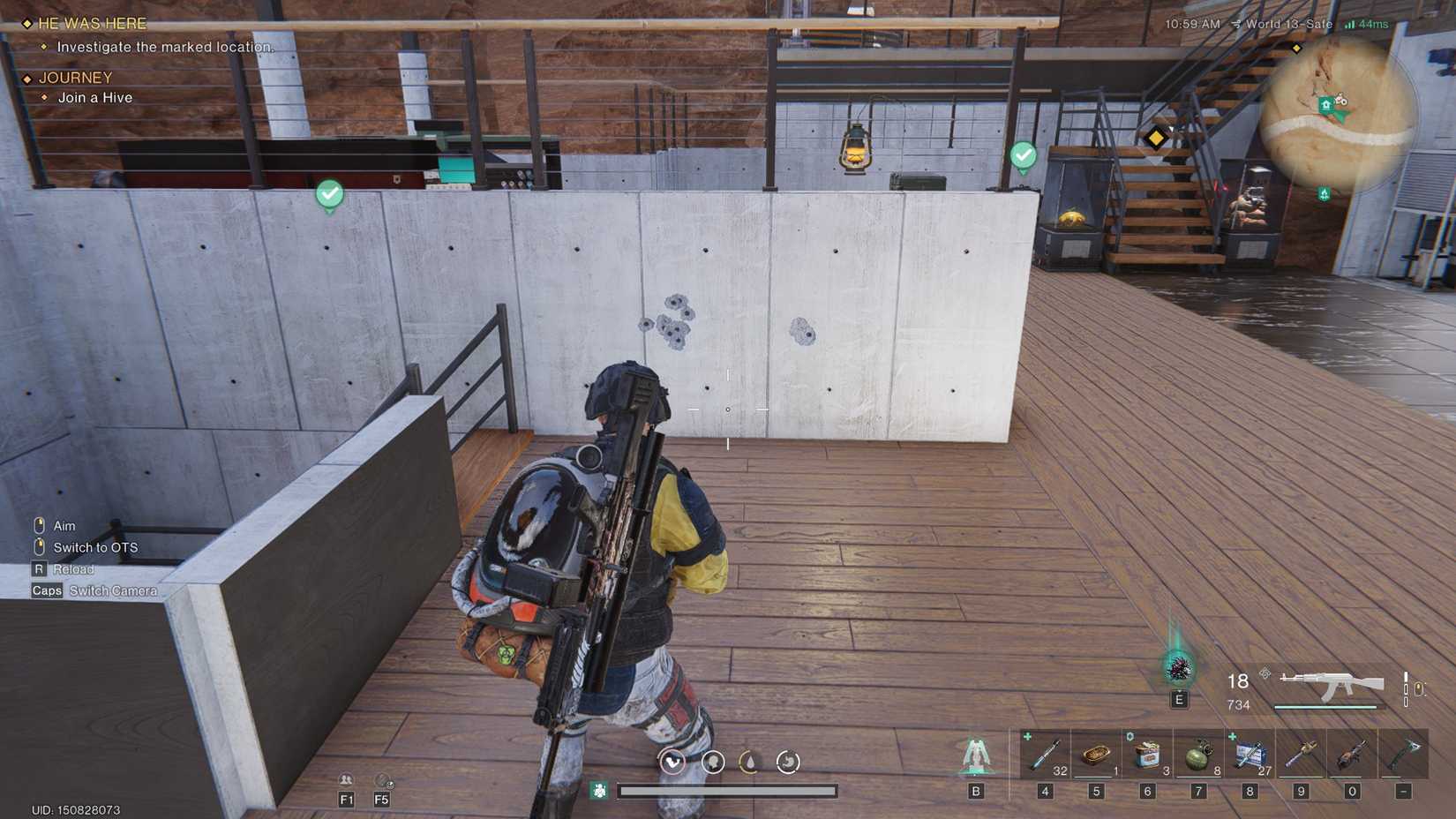 Accuracy spread of the KAM Pioneer in Once Human