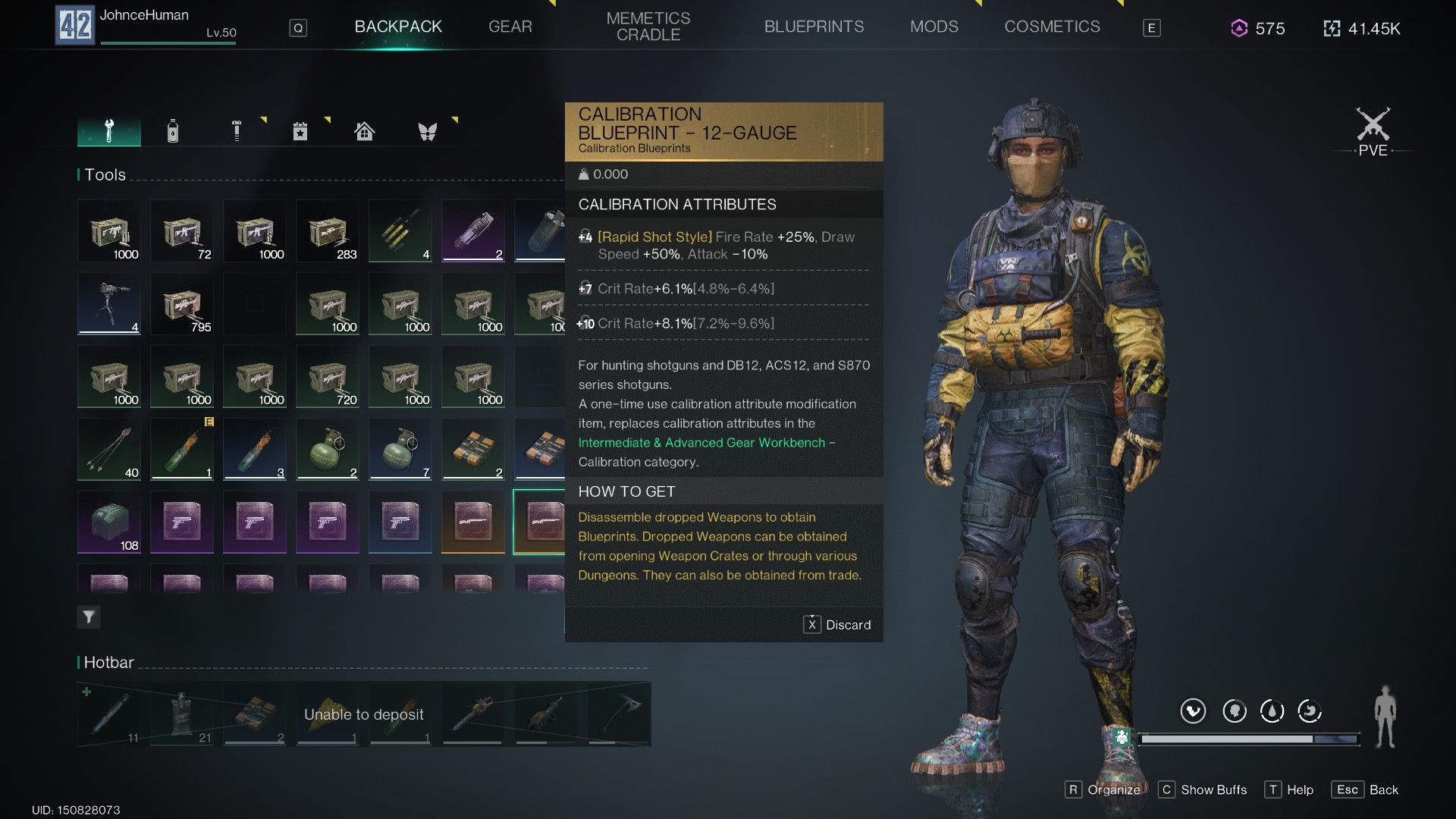 How To Farm Weapon Calibration Blueprints In Once Human