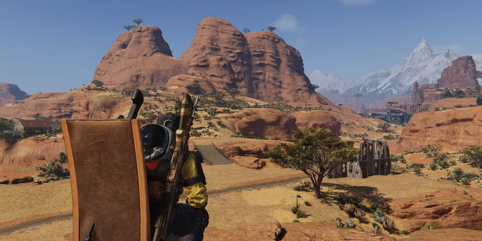 The Red Sands desert in Once Human