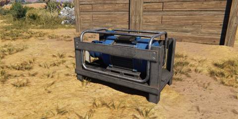 A water pump extracting groundwater in Once Human