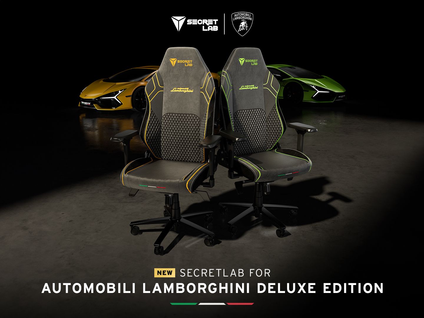 Коллекция Automobili Lamborghini Deluxe от SecretLab: мастерство исполнения