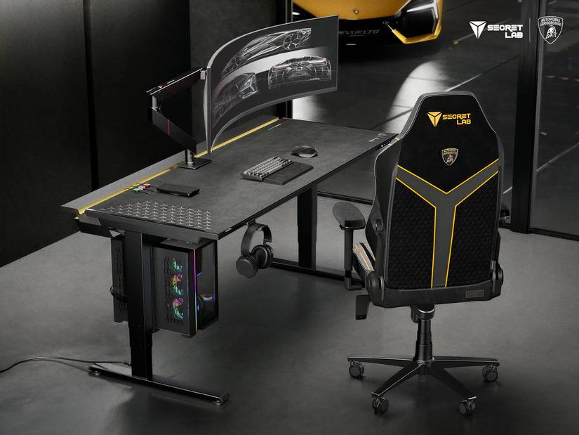 [4_3] Giallo Auge Lamborghini Setup