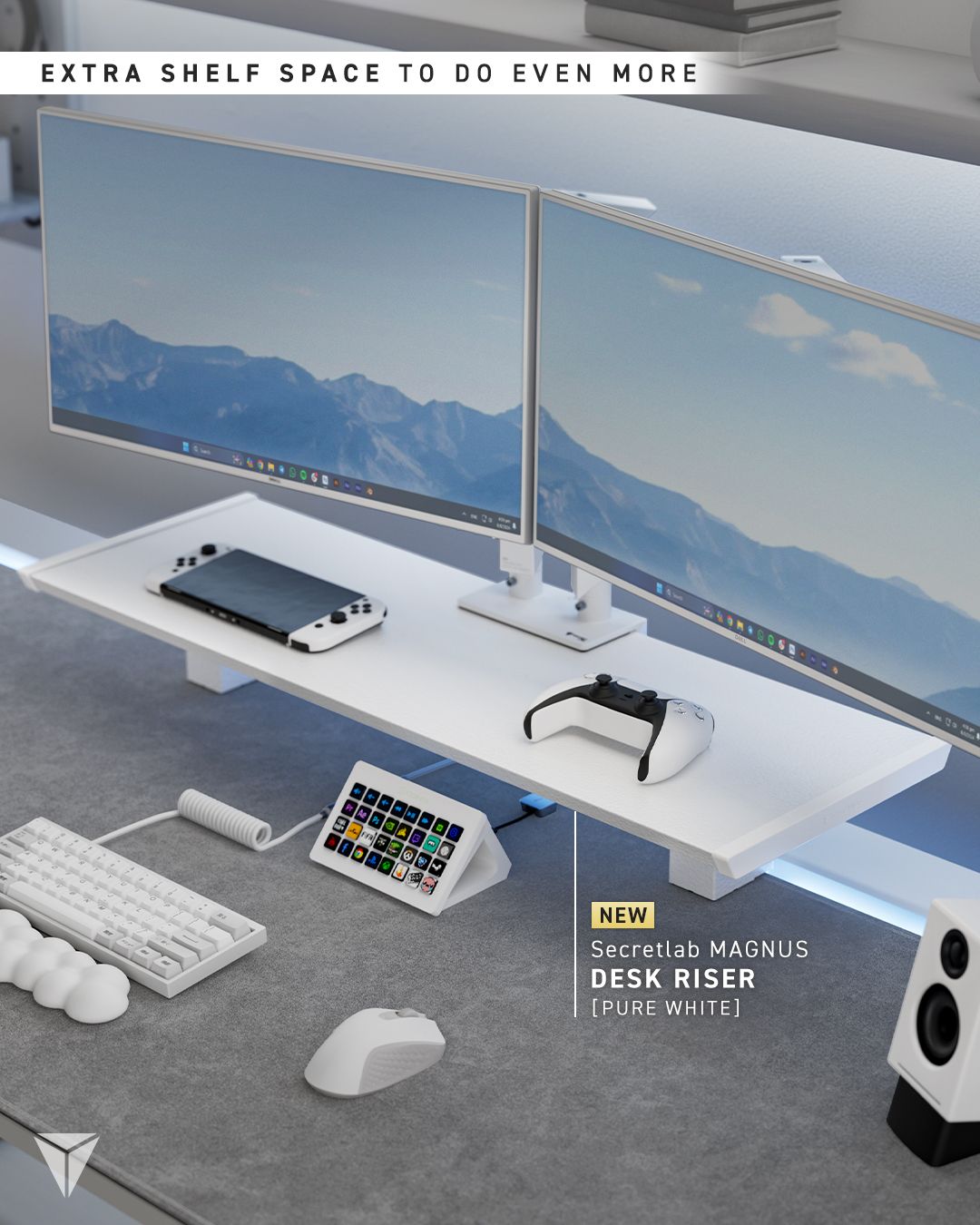 Secretlab MAGNUS Pro Pure White Sit-to-Stand Metal Desk Review