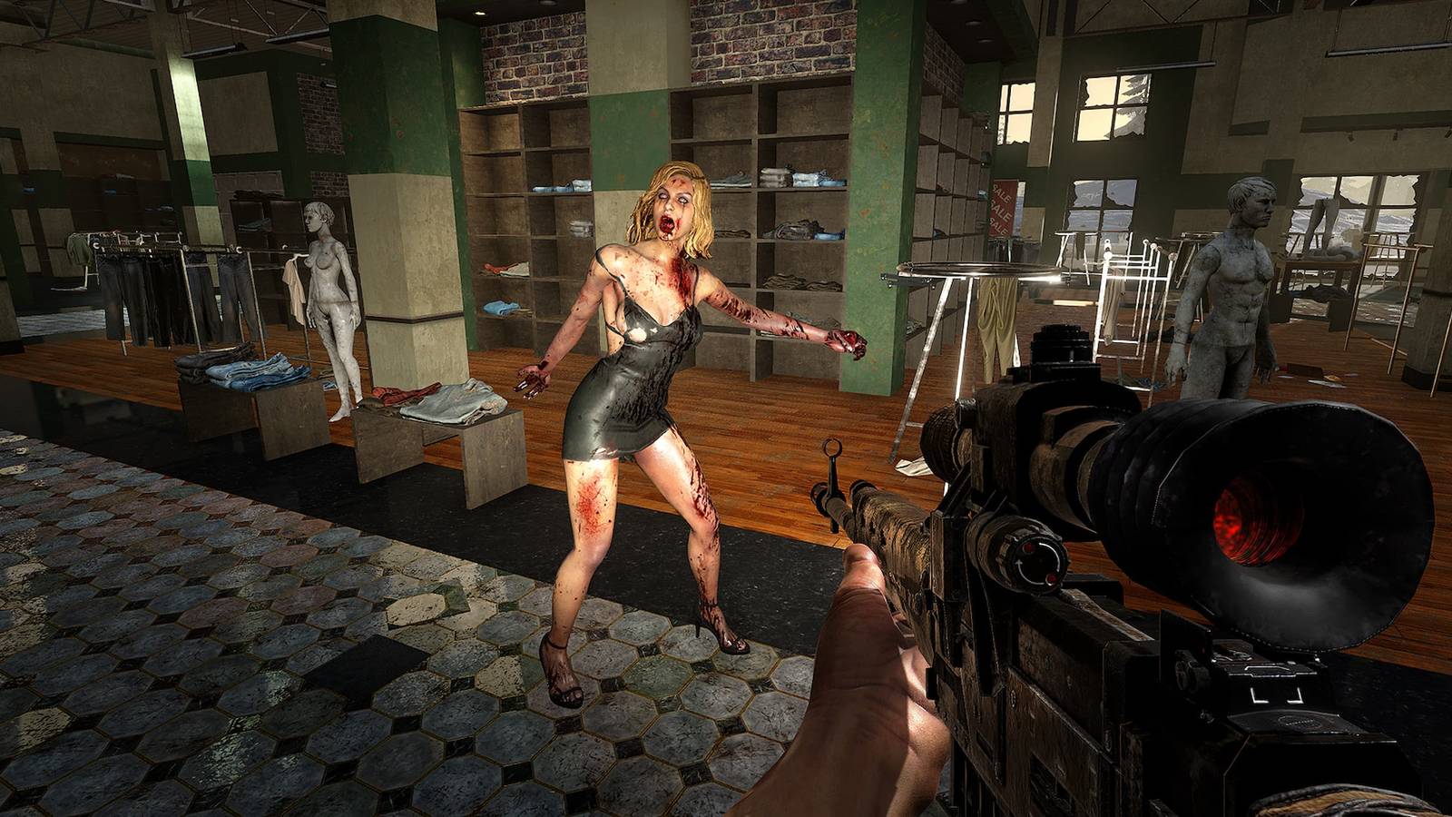 7 days to die fighting zombies