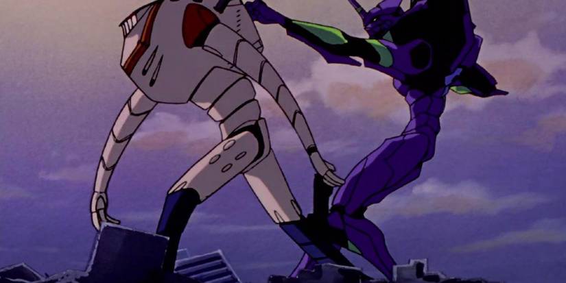 Eva-01 and the Jet Alone from Evangelion