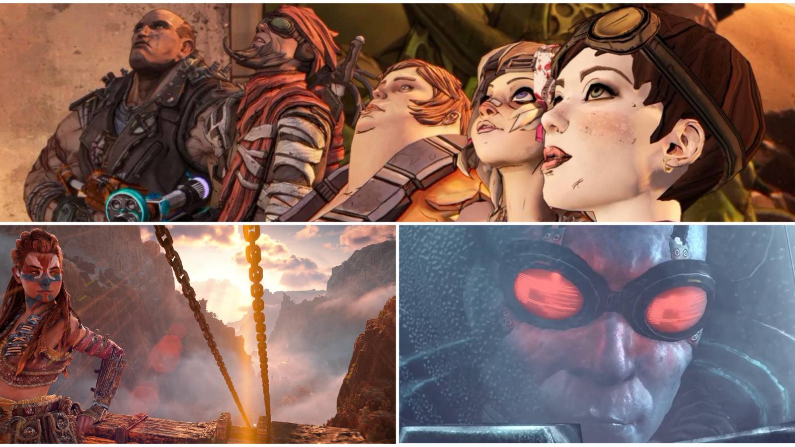 Best Open-World NG+ Modes- Borderlands 2 Horizon Zero Dawn Batman Arkham City