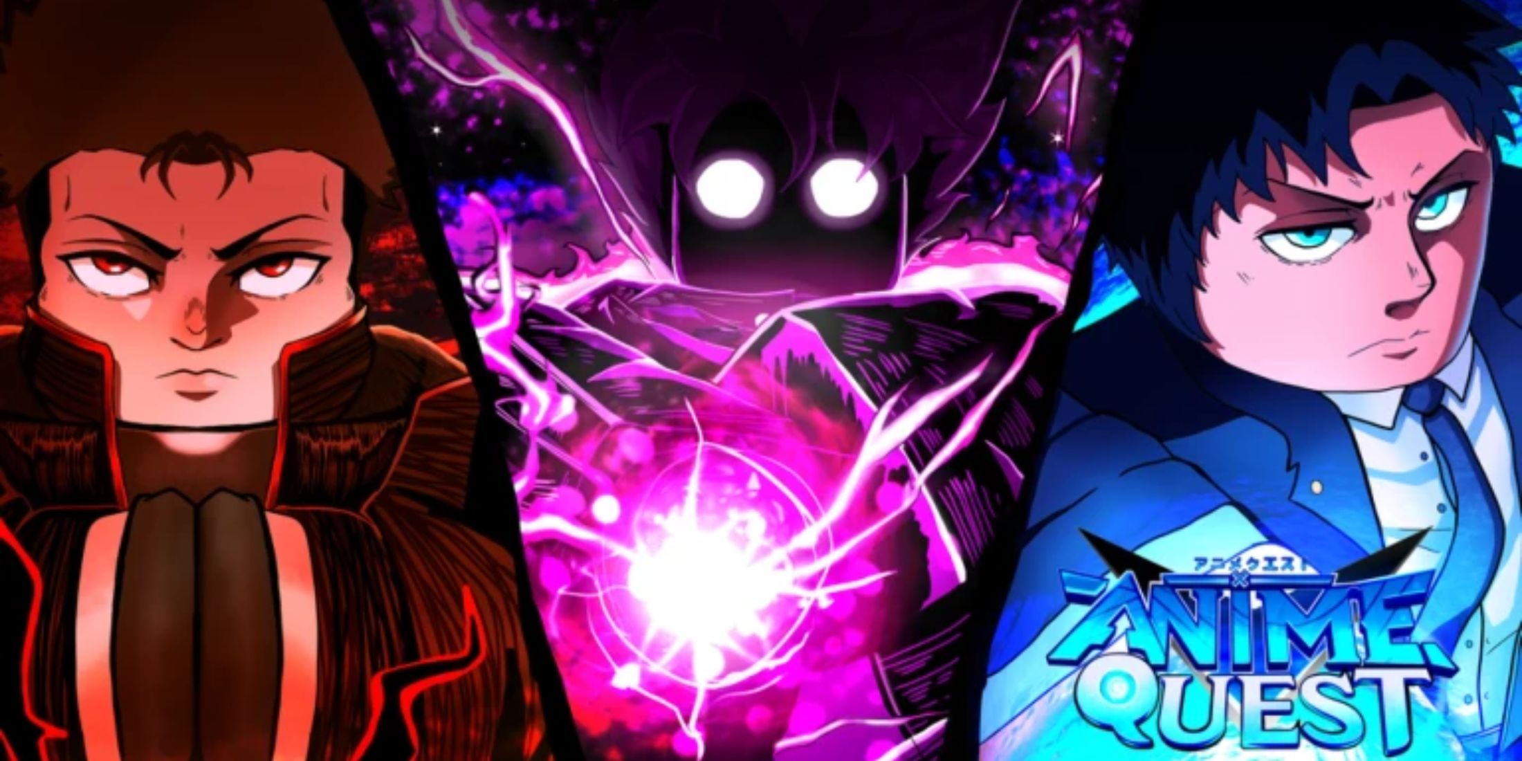 Anime Quest characters