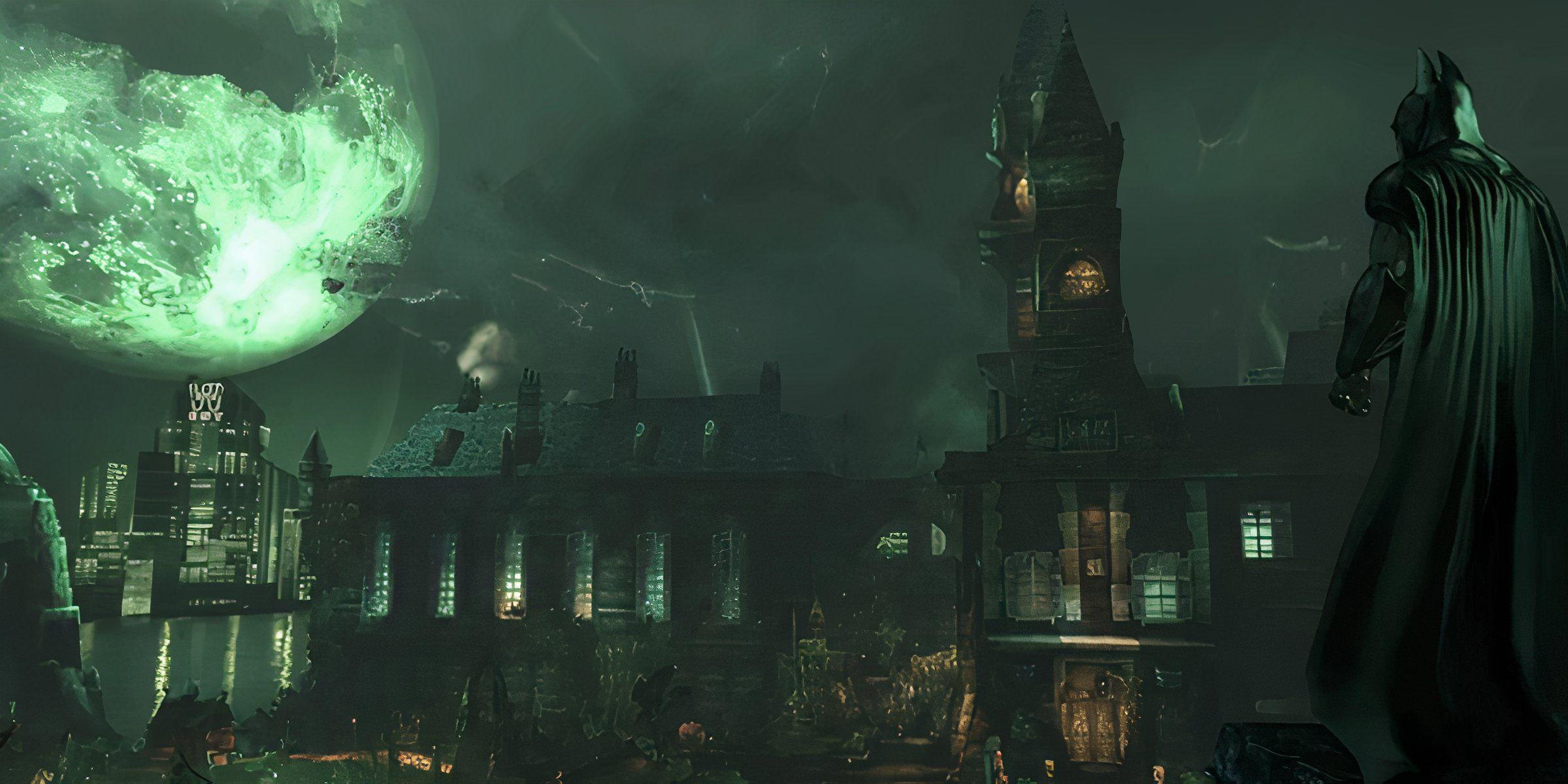 The construction of the world of Arkham Asylum progresses